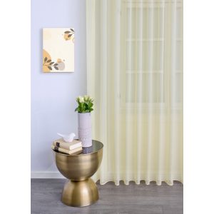  11101 - világos sárga voile, max. 175 cm magas