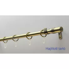 Fém karnisszett "Cilinder" - egysoros, antik réz, 120 cm, ᴓ16 mm