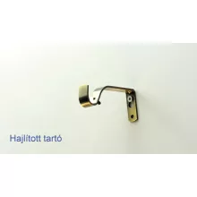 Fém karnisszett "Jégcsap" - egysoros, antik réz, 120 cm, ᴓ16 mm