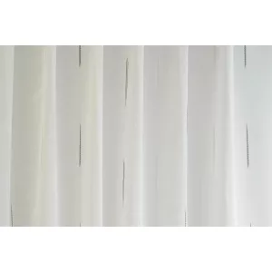    2800 - fehér batiszt, szürke-ezüst színű mintával, max. 295 cm magas