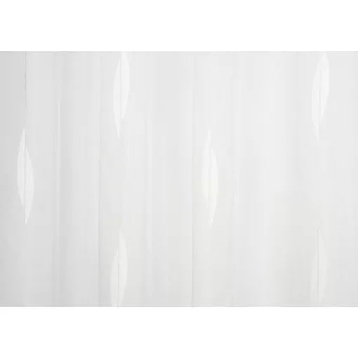  3283 - natúr, levélmintás voile, max. 295 cm magas