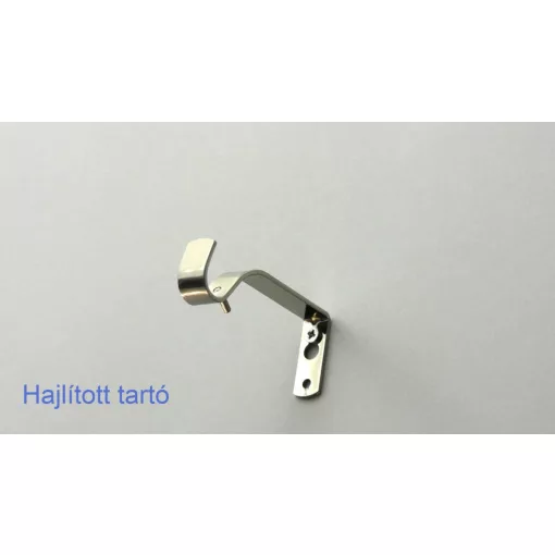 Fém karnisszett "Jégcsap" - egysoros, inox, 180 cm, ᴓ16 mm