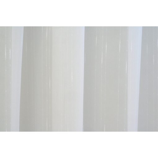 5369 - fehér voile csíkos mintával, max. 175 cm magas