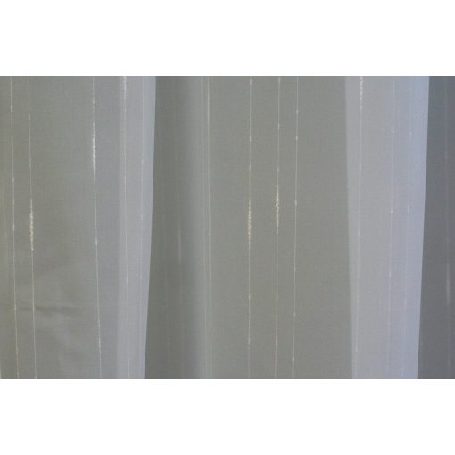  5369 - natúr színű voile csíkos mintával, max. 175 cm magas