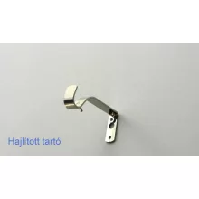 Fém karnisszett "Pódium" - egysoros, inox, 235 cm, ᴓ16 mm