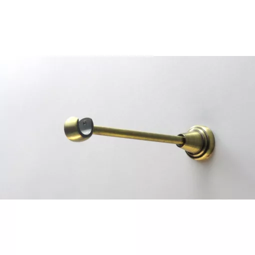 Fém karnisszett "Kis Gömb" - egysoros, antik réz, 120 cm, ᴓ16 mm