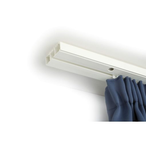 Egypályás, 180 cm-es műanyag mennyezeti profilkarnis