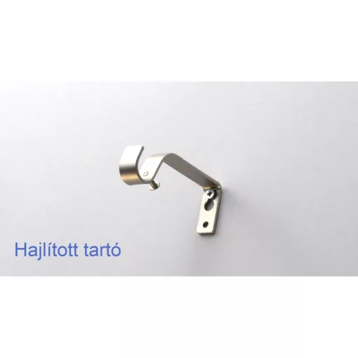 Fém karnisszett "Henger" - egysoros, matt króm, 120 cm, ᴓ16 mm