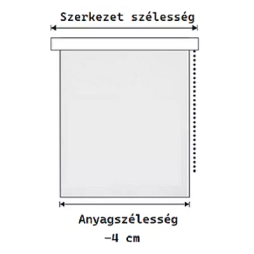 Mini Zebra Sávroló 90 x 150 cm, krém
