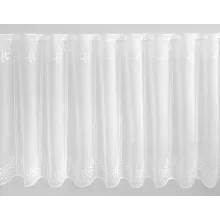  V/882 - hímzett, fehér voile, 45 cm magas