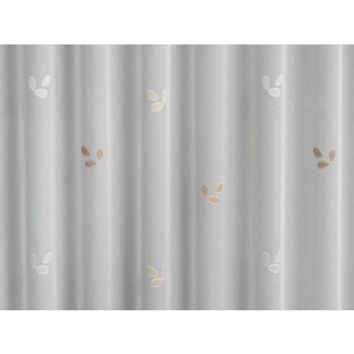  Baccara - fehér szablé, bézs-barna levélmintával, max. 170 cm magas