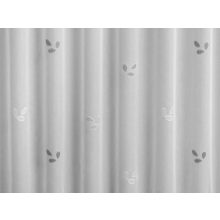  Baccara - fehér szablé, szürke-ezüst levélmintával, max. 290 cm magas