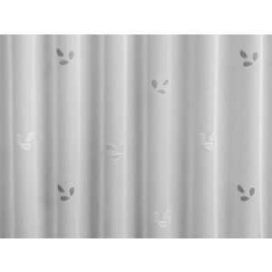    Baccara - fehér szablé, szürke-ezüst levélmintával, max. 290 cm magas