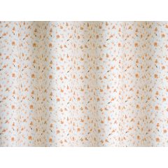   Caraibi 483 - pamutvászon, natúr alapon, apró, narancssárga virágminta