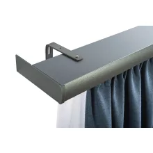 DecoLino két soros, előlapos, antracit alu-karnis, max. 200 cm