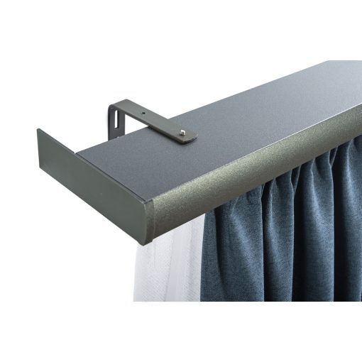 DecoLino két soros, előlapos, antracit alu-karnis, max. 220 cm