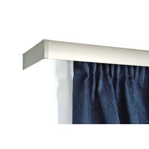   DecoLino két soros, előlapos, alu-szatén alu-karnis, max. 140 cm