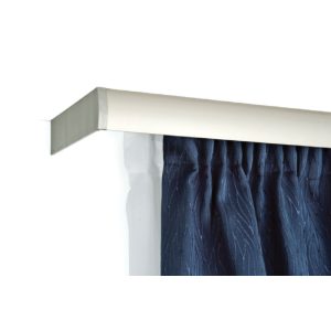   DecoLino két soros, előlapos, alu-szatén alu-karnis, max. 160 cm