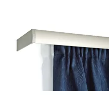DecoLino két soros, előlapos, alu-szatén alu-karnis, max. 240 cm