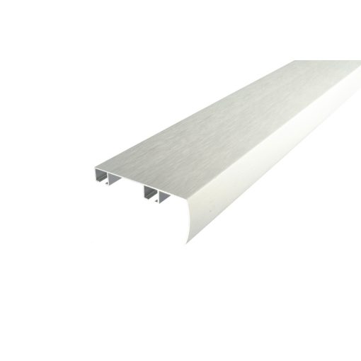 DecoLino két soros, előlapos, ezüst alu-karnis, max. 140 cm