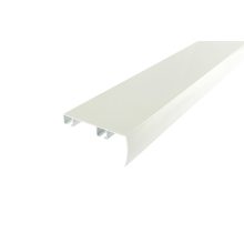 DecoLino két soros, előlapos, fehér alu-karnis, max. 120 cm