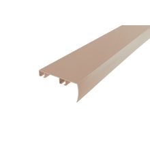 DecoLino két soros, előlapos, homokbarna alu-karnis, max. 160 cm