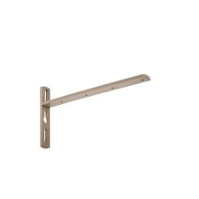 DecoLino két soros, előlapos, homokbarna alu-karnis, max. 200 cm