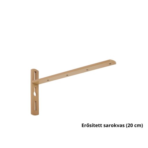 DecoLino két soros, előlapos, matt-bronz alu-karnis, max. 100 cm