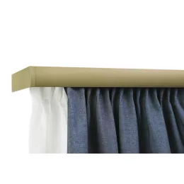   DecoLino két soros, előlapos, matt-bronz alu-karnis, max. 220 cm