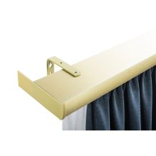 DecoLino két soros, előlapos, pezsgő alu-karnis, max. 140 cm