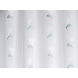    Dolly - fehér voile, zöld indamintával, max. 175 cm magas