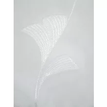  Dolly - fehér, indamintás voile, max. 290 cm magas