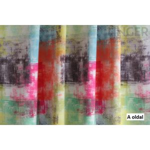 Double - kétoldalas dim out, színes, absztrakt mintával