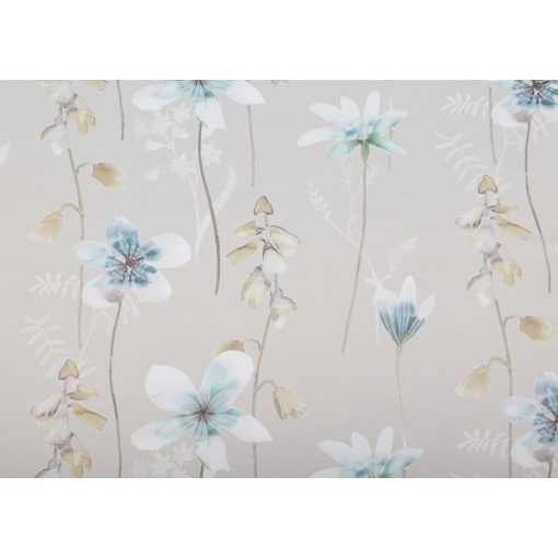 Gouda- szürkészöld dim out, olivazöld és kék virágmintával