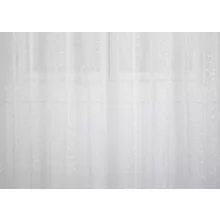  H1/218 01- hímzett, fehér, ágmintás voile, max 290 cm magas