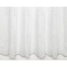  H3/3318 02 - hímzett, natúr, ágmintás voile, max 285 cm magas