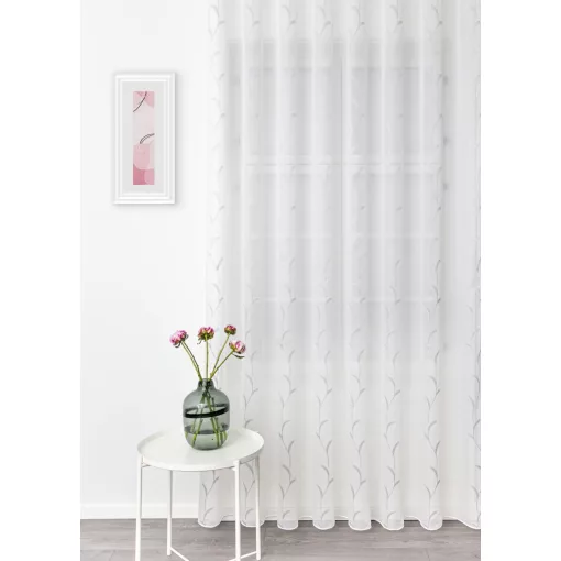  Hanga - fehér, ezüst indamintás szablé, max. 290 cm magas