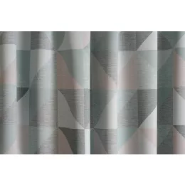 Hoya - zöld geometriai mintás dim out 