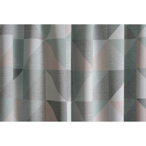 Hoya - zöld geometriai mintás dim out 