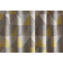 Hoya - drapp-sárga geometriai mintás dim out 