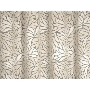   Ida - ekrü-fehér színű organza, levélmintával, max. 295 cm magas