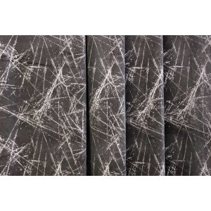 Joy - fekete, bársony hatású dekor