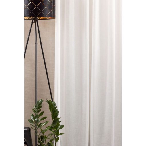  Lara XL - törtfehér, minta nélküli szablé, max. 410 cm magas