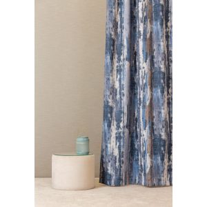 London - kék, mintás dim out