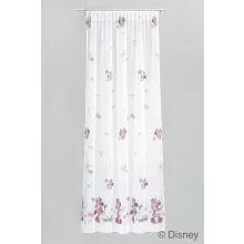  Minnie/C/02 - fehér voile, színes, "Minnie egér" mintával, max. 175 cm magas