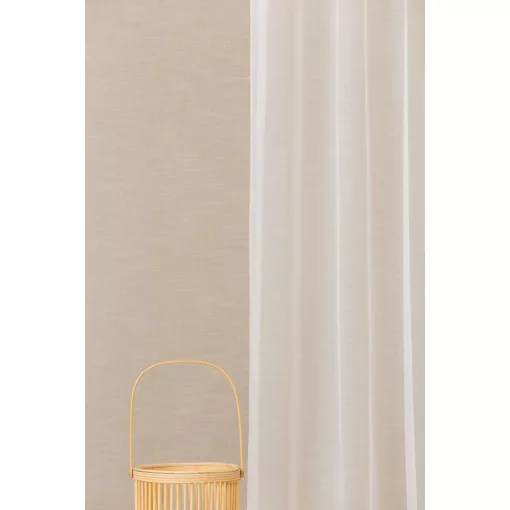  Mirabella - fehér, minta nélküli szablé, max. 290 cm magas