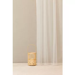    Mirabella - törtfehér, minta nélküli szablé, max. 290 cm magas