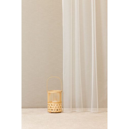  Mirabella - törtfehér, minta nélküli szablé, max. 290 cm magas