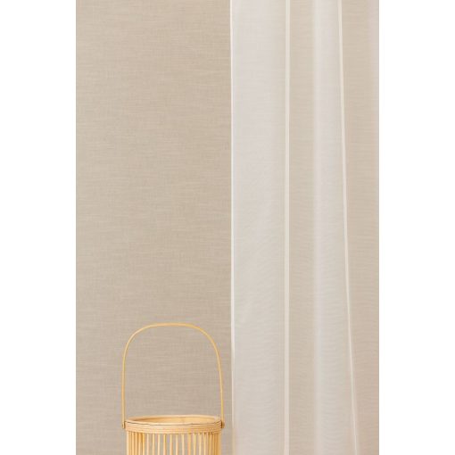  Mirabella - törtfehér, minta nélküli szablé, max. 290 cm magas