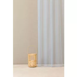    Mirabella - vízkék, minta nélküli szablé, max. 290 cm magas